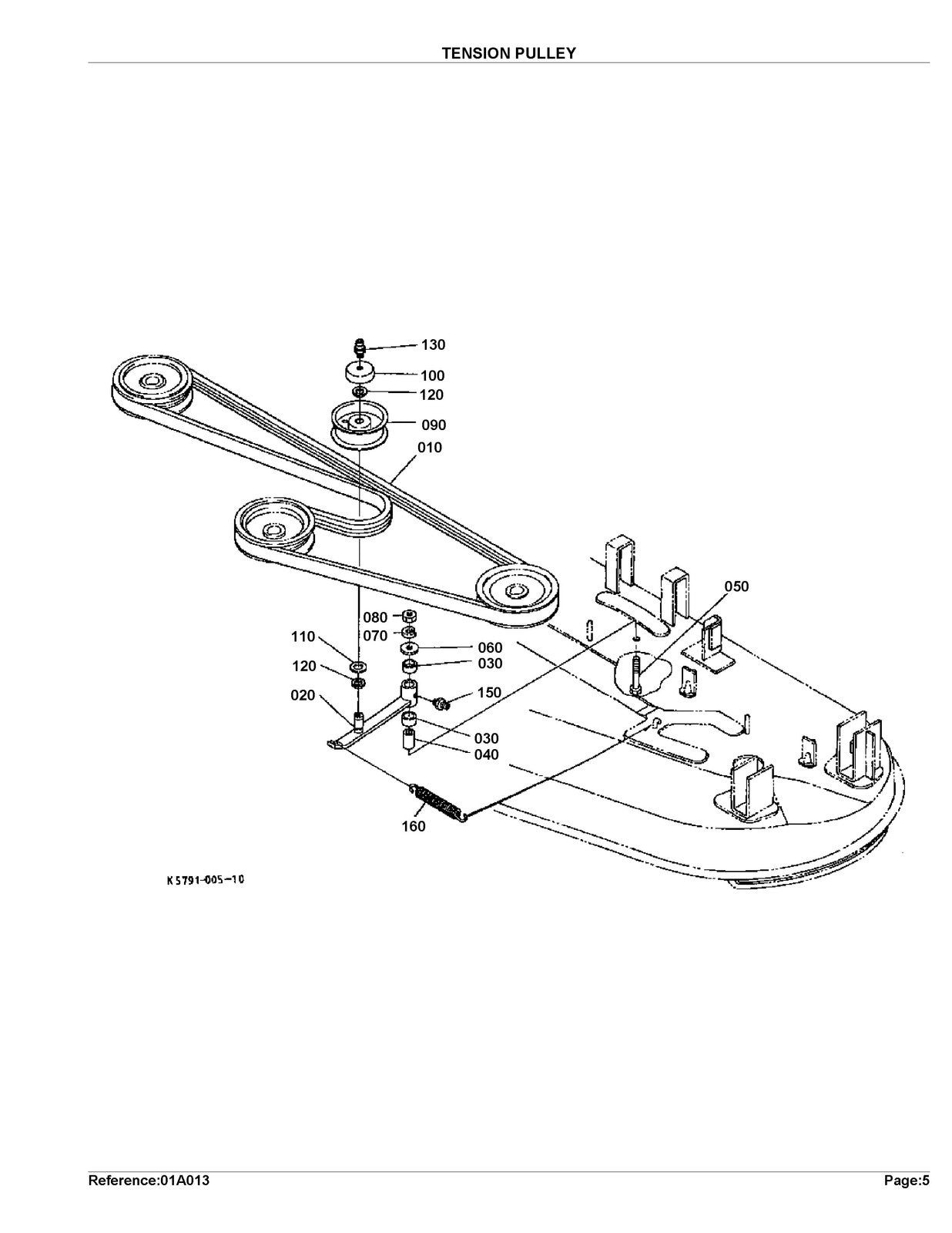 KUBOTA RC72-30B Parts Manual - STEEL WIRE BOUND - PROTECTIVE COVERS