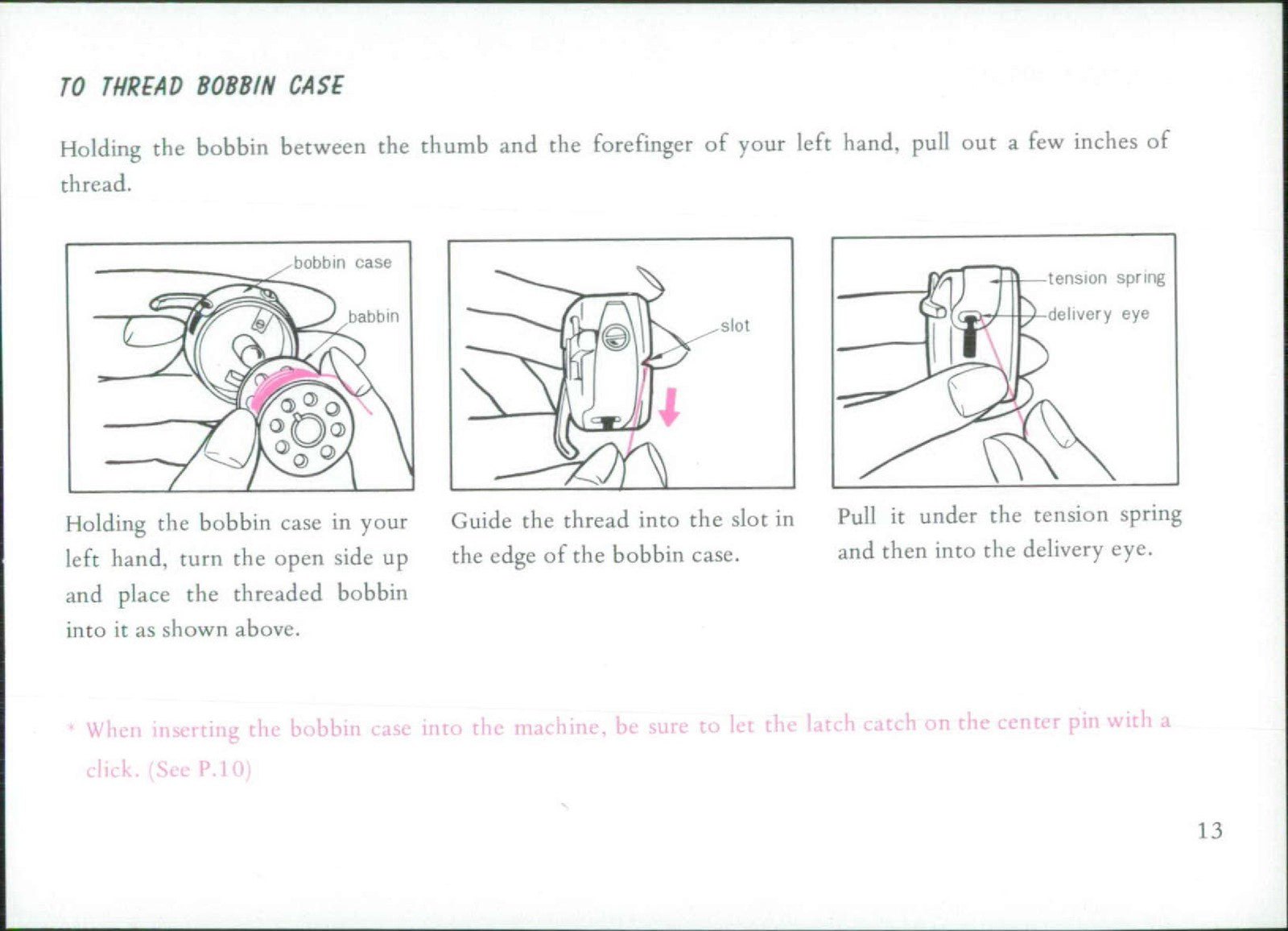 NEW HOME 609 Sewing Machine Instruction Manual - STEEL WIRE BOUND - TOUGH COVERS