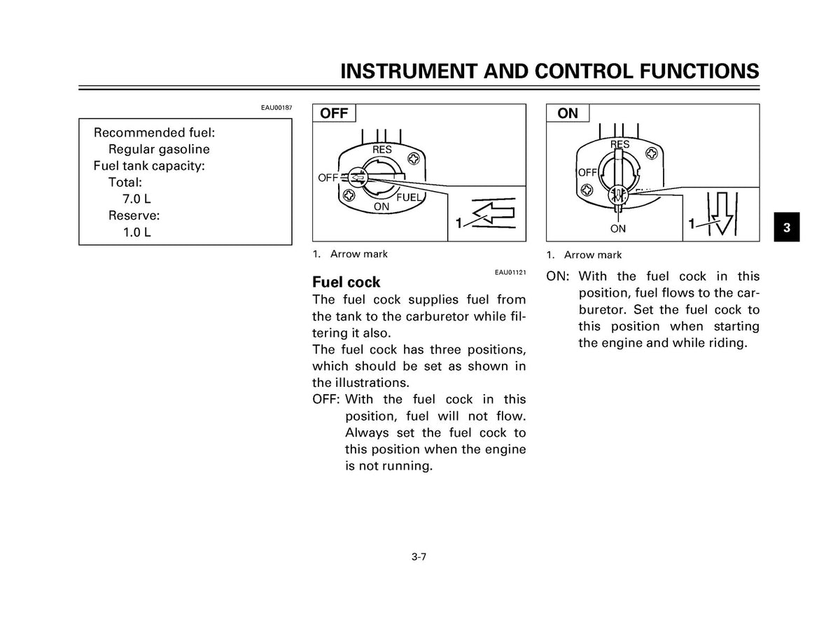 YAMAHA TW200 Owners Manual - STEEL WIRE BOUND - PROTECTIVE COVERS