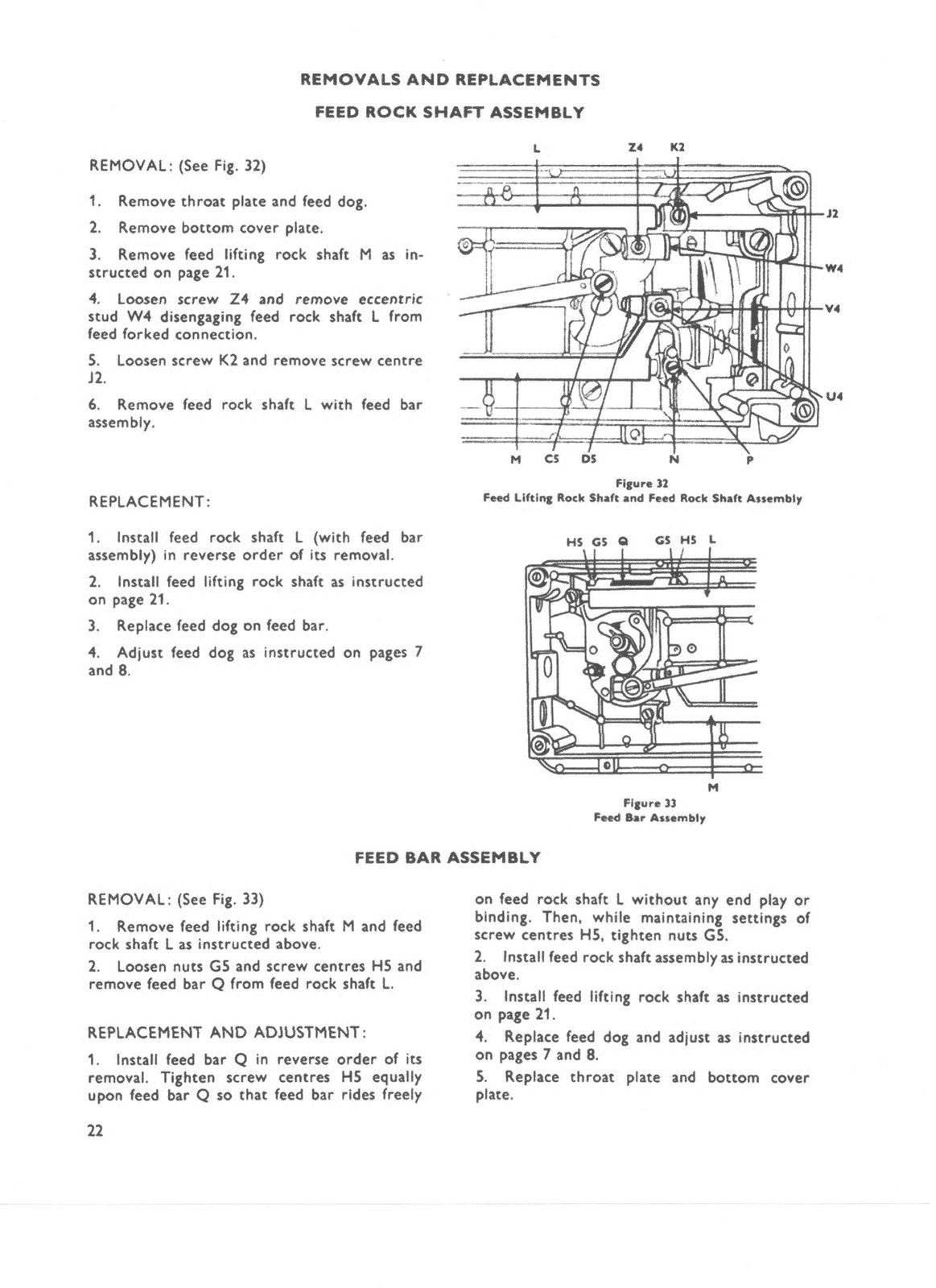 SINGER Class 337 338 Sewing Machine Service Manual 1965 - WIRE BOUND - COVERS