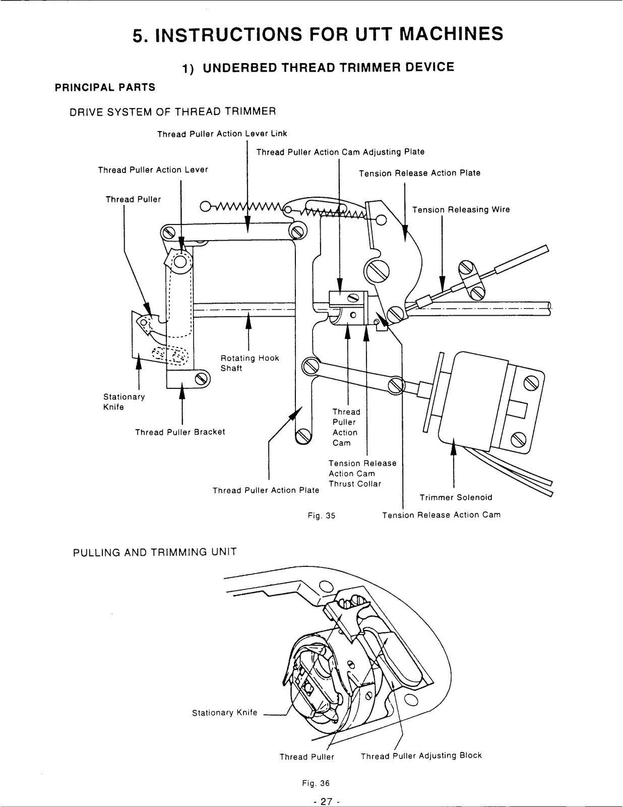 SINGER 1591D 200A 240A 300A 308A  More Service Manual - WIRE BOUND - COVERS