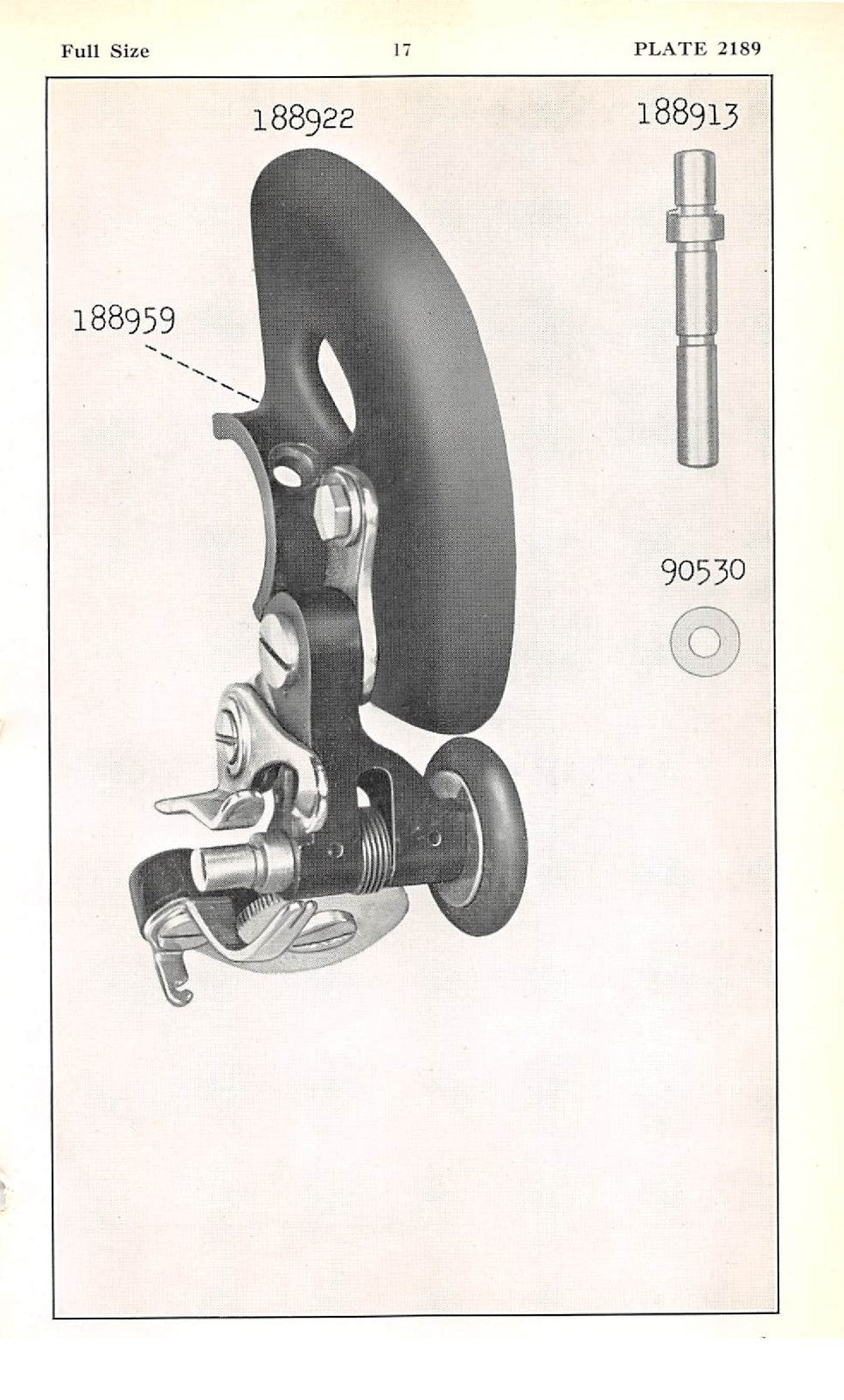 SINGER 206K10 K11 K18 K19 ILLUSTRATED LIST OF PARTS MANUAL - WIRE BOUND - COVERS
