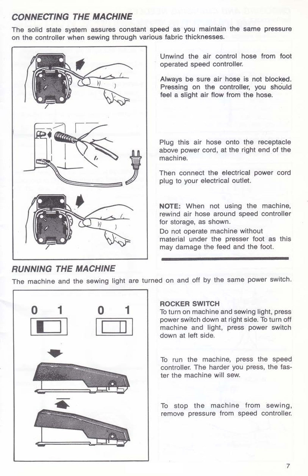 SINGER 9410 10  13 Pattern Sewing Machine Manual - WIRE BOUND - TOUGH COVERS