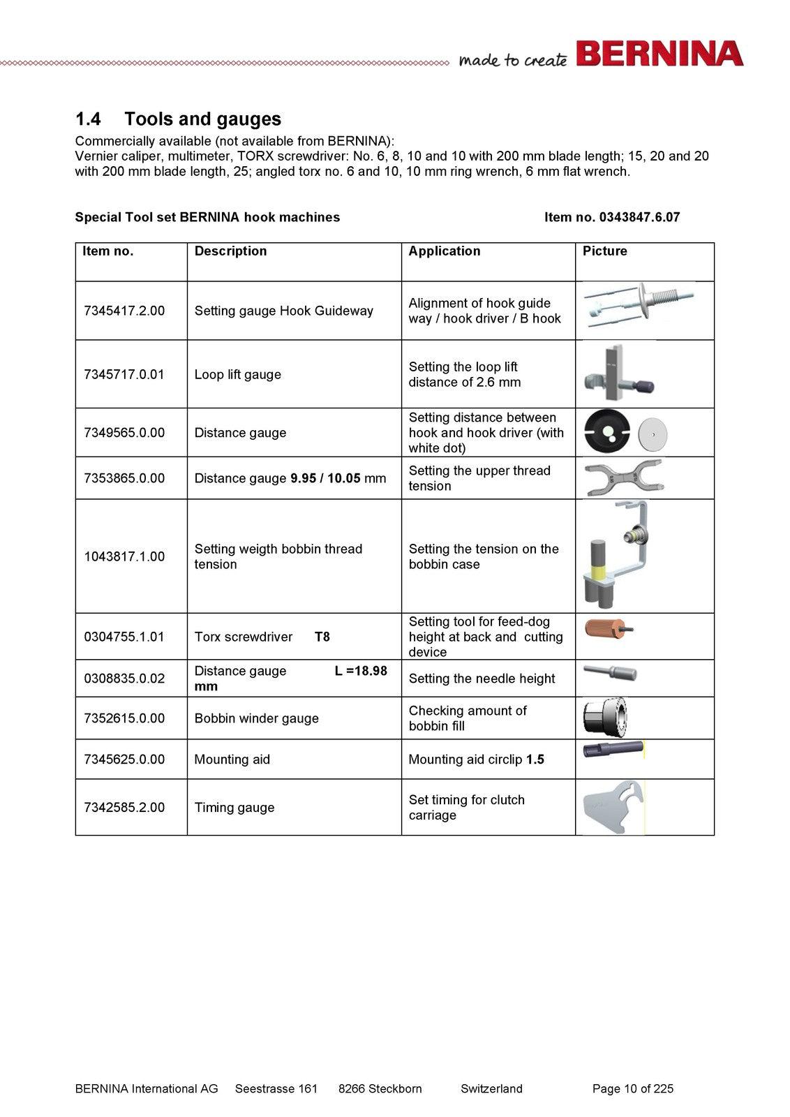 BERNINA 7 Series 790 Service Maintenance Manual - WIRE BOUND - TOUGH COVERS