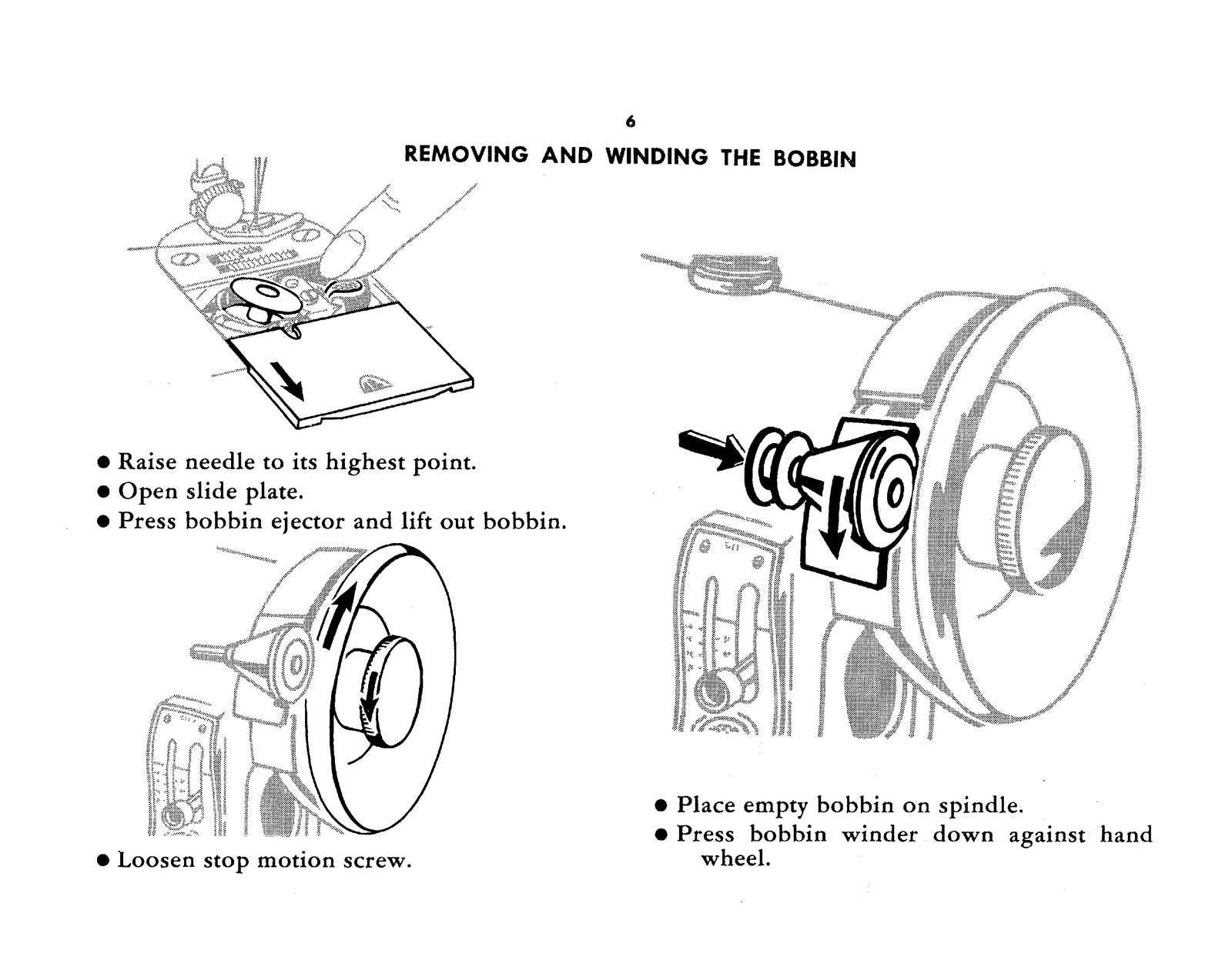 SINGER 185 J&K Instruction Manual - STEEL WIRE BOUND - PROTECTIVE COVERS