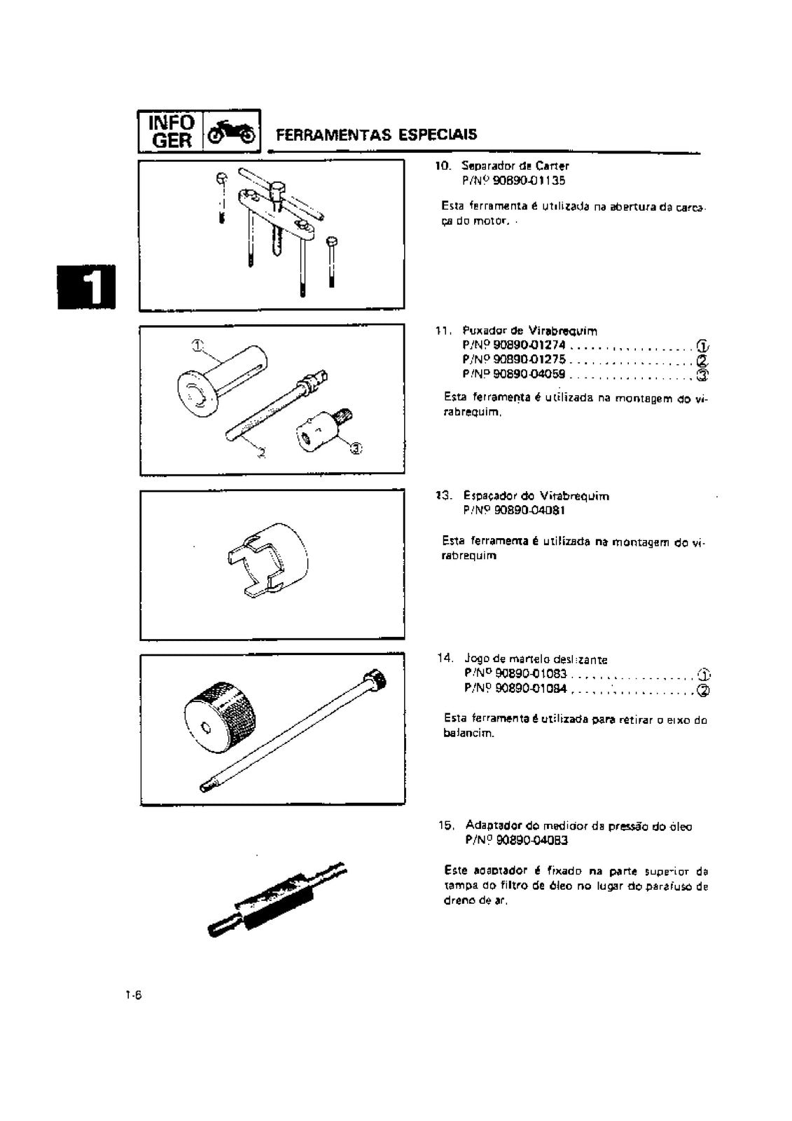 YAMAHA XT600Z Tenere Service Manual - STEEL WIRE BOUND - PROTECTIVE COVERS