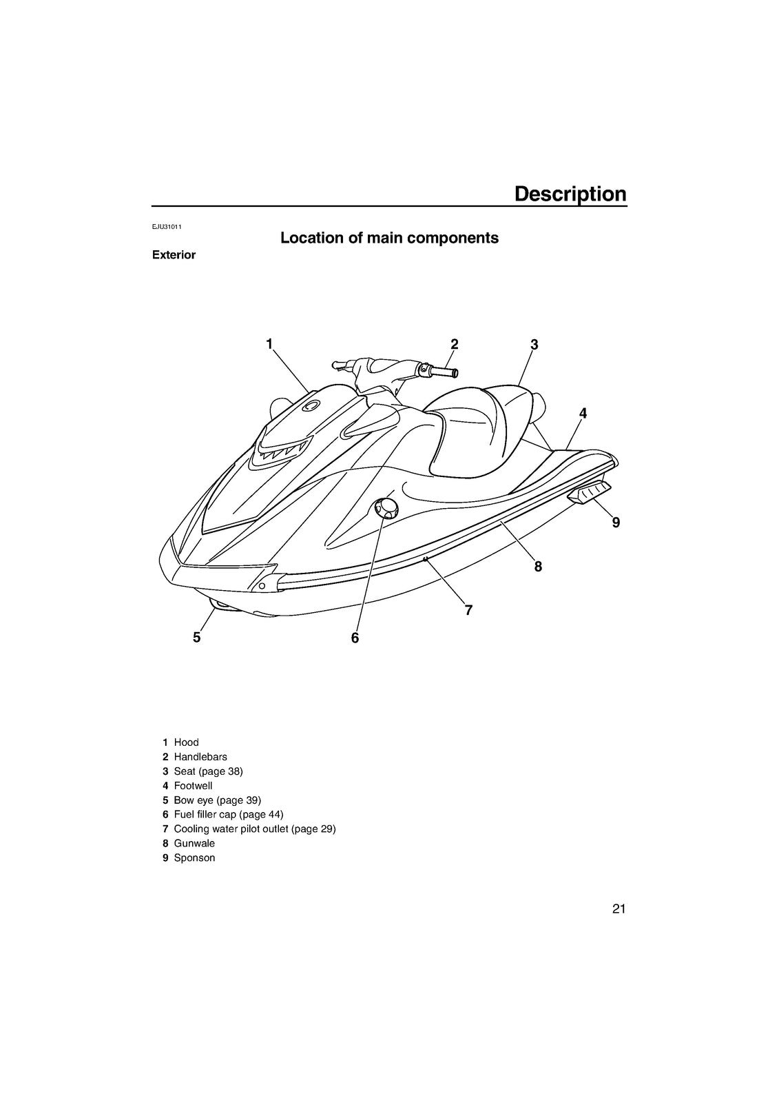 YAMAHA VXS VXR WaveRunner Owners Operators Manual 2013 - WIRE BOUND - COVERS