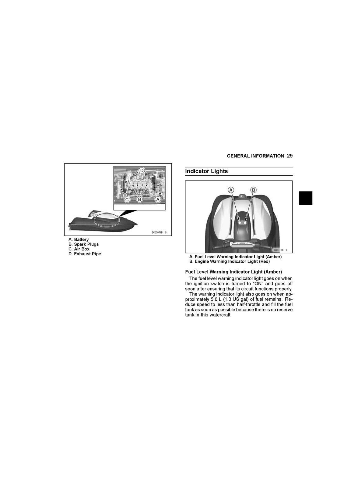 KAWASAKI JET SKI SX-R Owners Manual 2017 - STEEL WIRE BOUND - PROTECTIVE COVERS