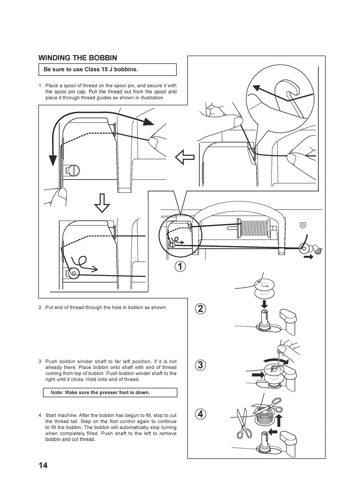 SINGER 8768 Sewing Machine User Manual Instructions - WIRE BOUND - TOUGH COVERS