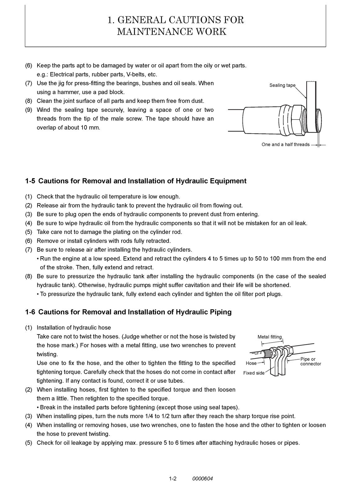 YANMAR SV15 SV17EX Excavator Service Manual - BOUND - COVERS - XL FOLDOUTS