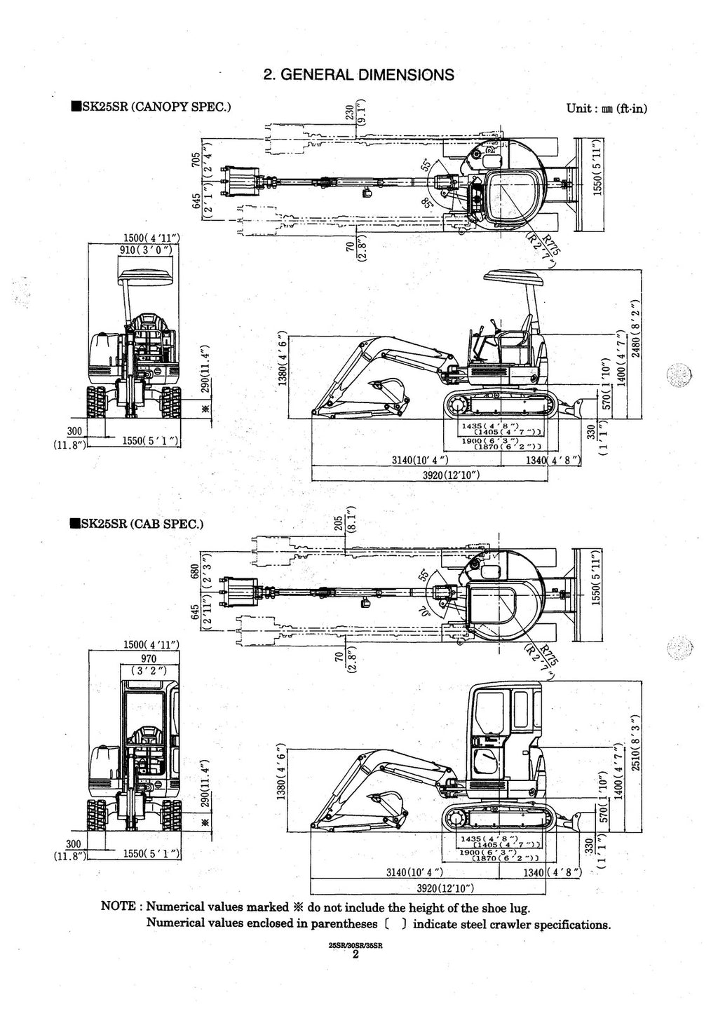 KOBELCO SK25SR SK30SR SK35SR Mini Excavator Workshop Manual - WIRE BOUND, COVERS