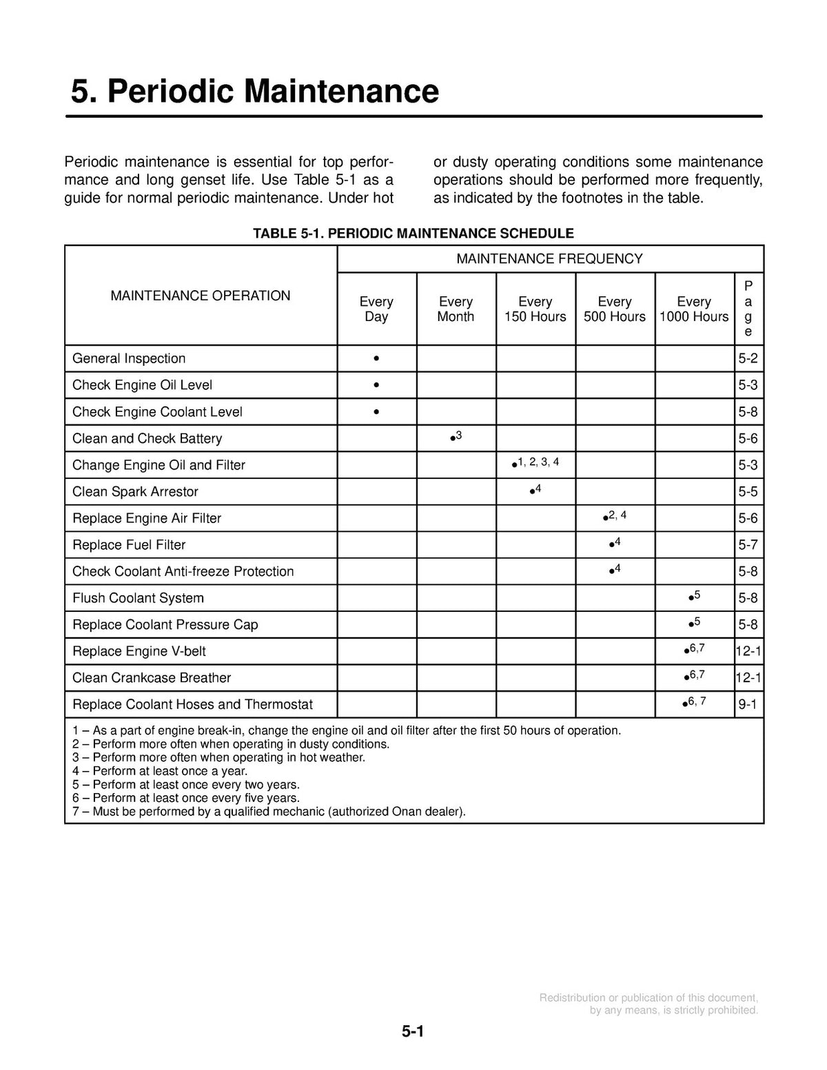 ONAN HDKAJ HDKAK HDKAT Mobile Genset Service Manual 1999, FOLDOUTS