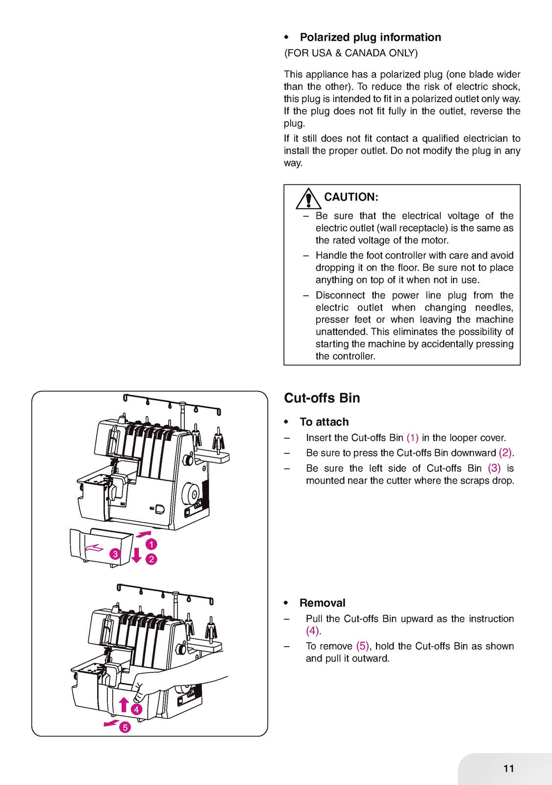 BERNINA Bernette B48 FunLock Overlocker Instruction Manual - WIRE BOUND - COVERS