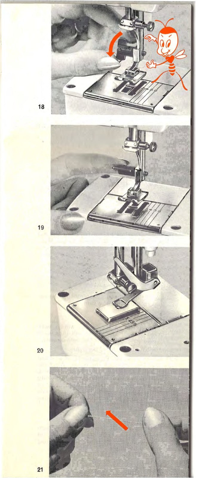 ELNA Star De Luxe Plana Super Instruction Manual - WIRE BOUND - TOUGH COVERS