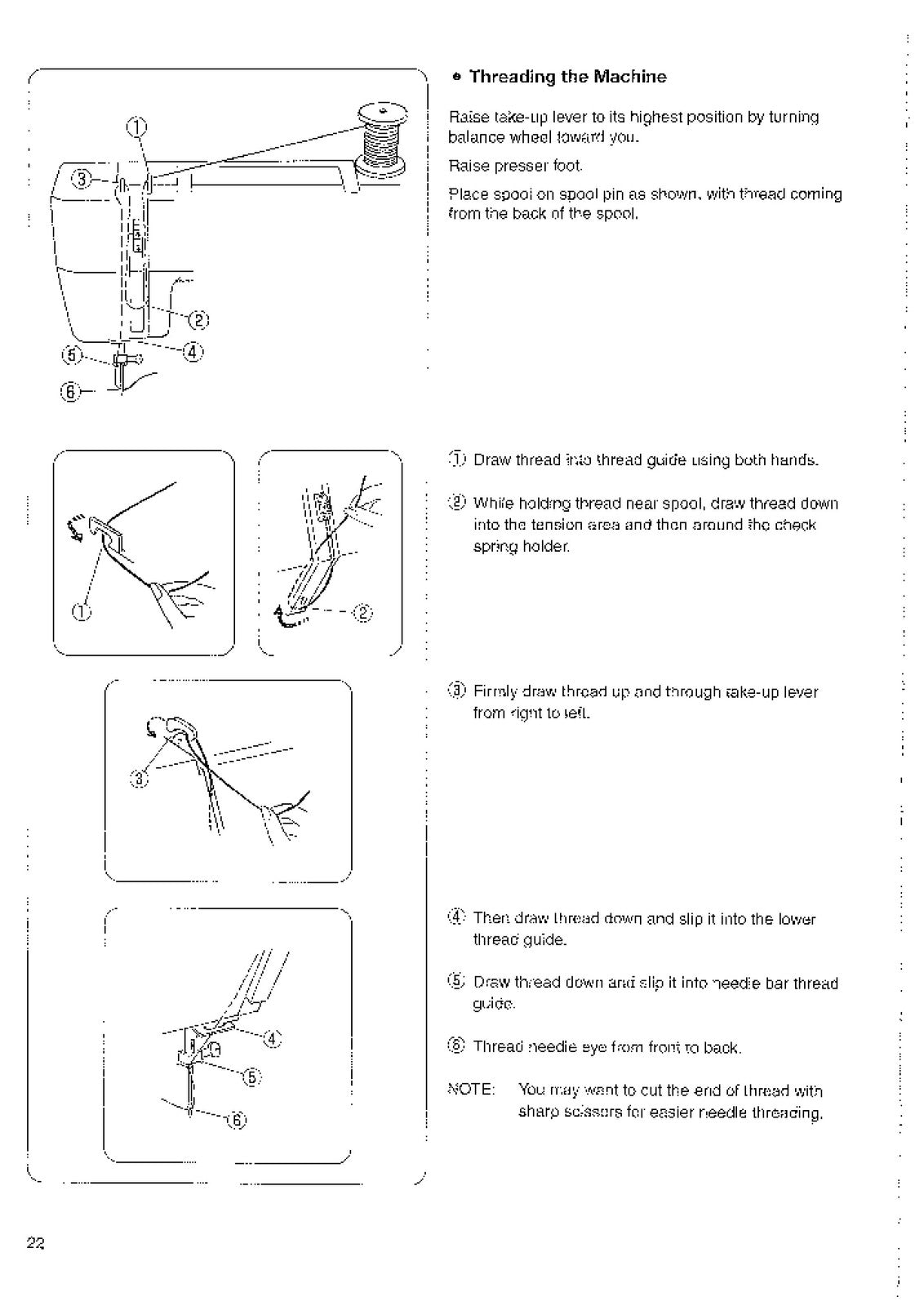 ALFA 1503 Sewing Machine Instruction Manual - STEEL WIRE BOUND - TOUGH COVERS