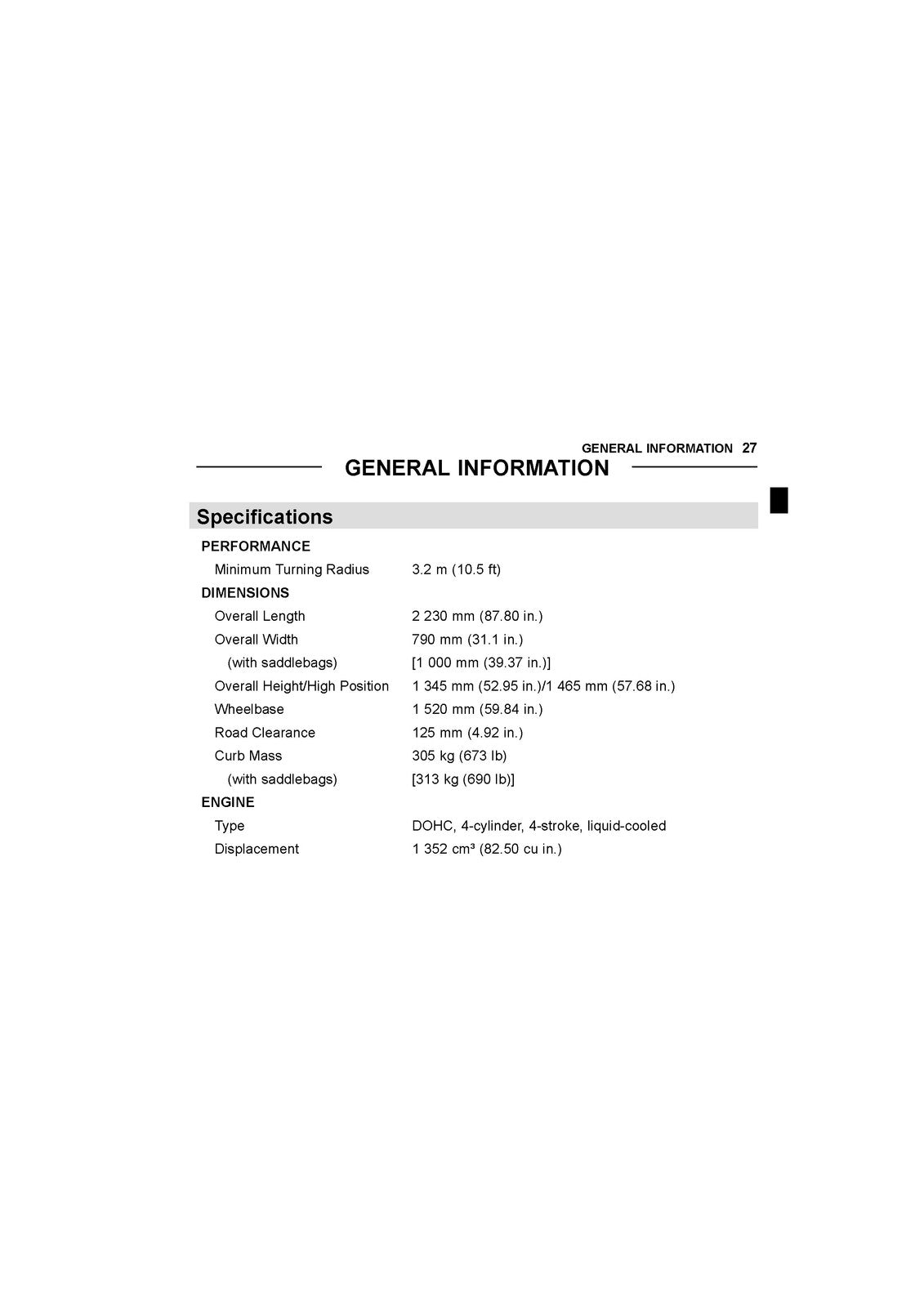 KAWASAKI Concours 14 ABS Motorcycle Owners Manual 2019 - WIRE BOUND - COVERS