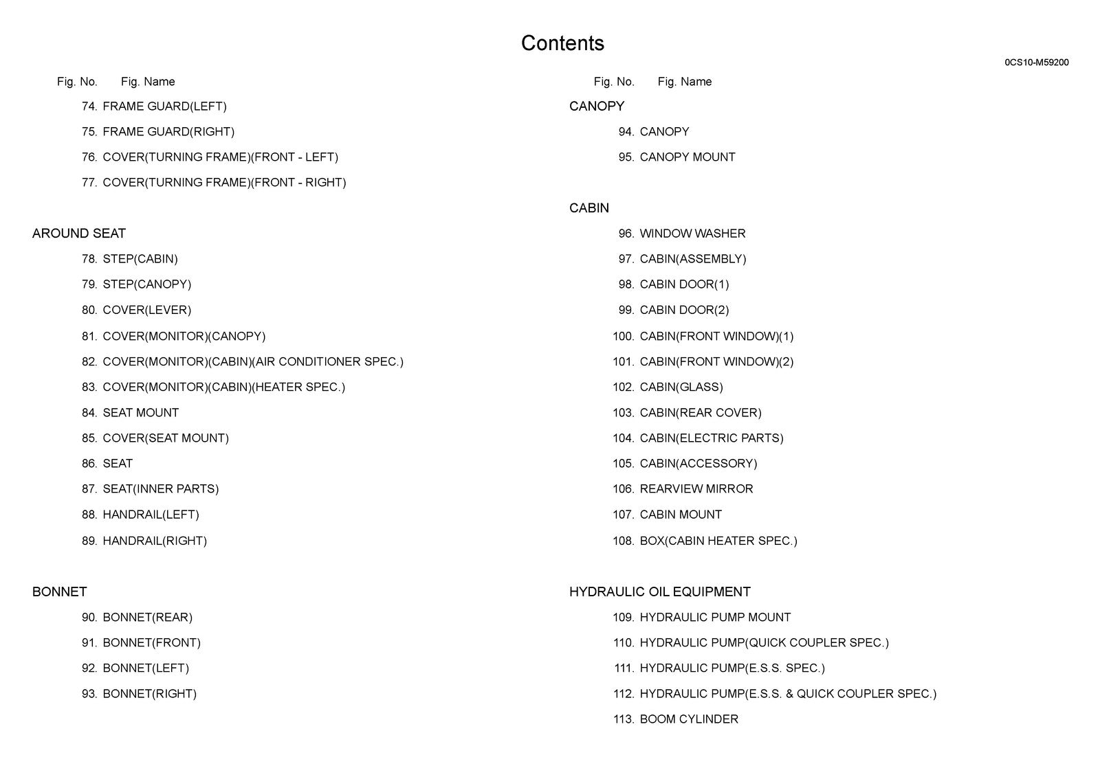 YANMAR ViO45-6A Excavator Parts Catalog Manual 2017 - WIRE BOUND - TOUGH COVERS
