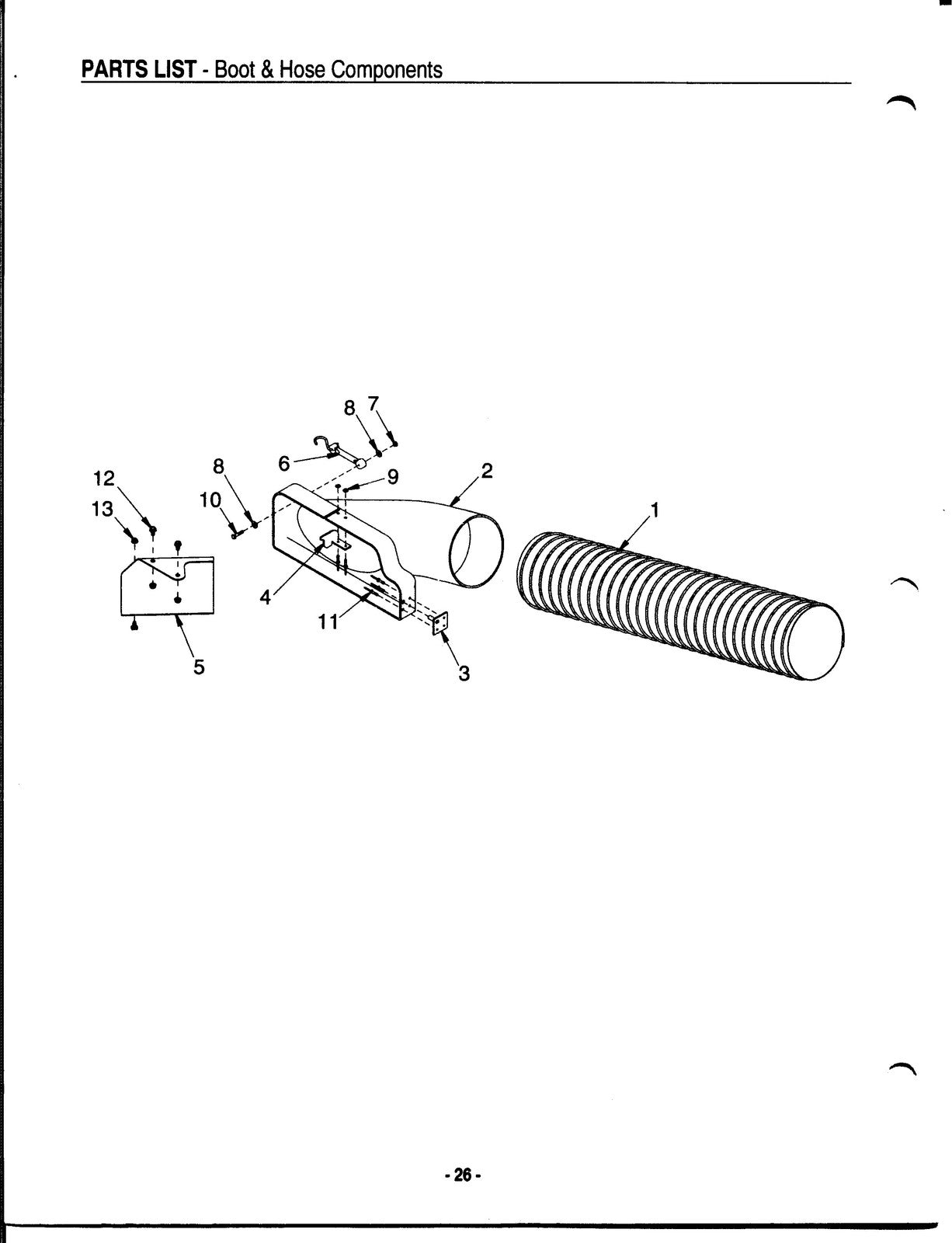 KUBOTA GCK60BX Grass Catcher Manual - STEEL WIRE BOUND - PROTECTIVE COVERS