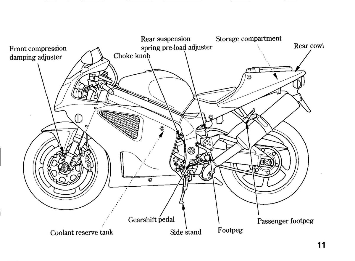 HONDA VTR1000SP-2 Owners Manual 2002 - BOUND - COVERS - XL FOLDOUT PAGES