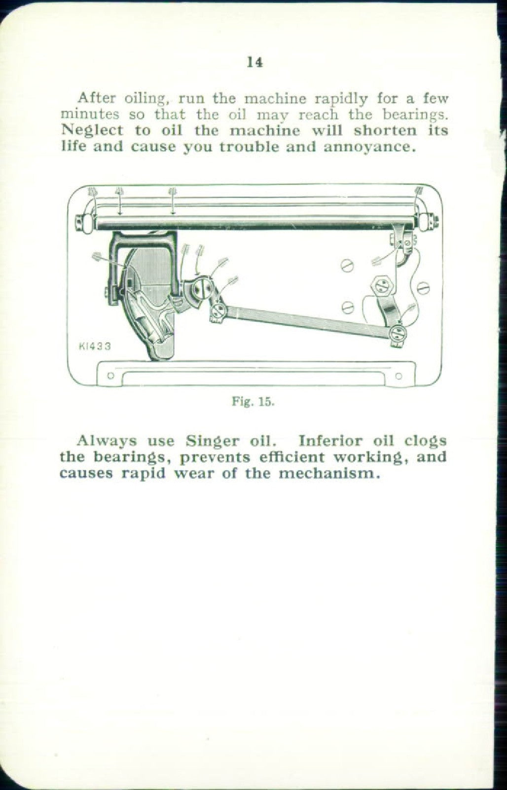 SINGER No 28 Sewing Machine User Instruction Manual - WIRE BOUND - TOUGH COVERS