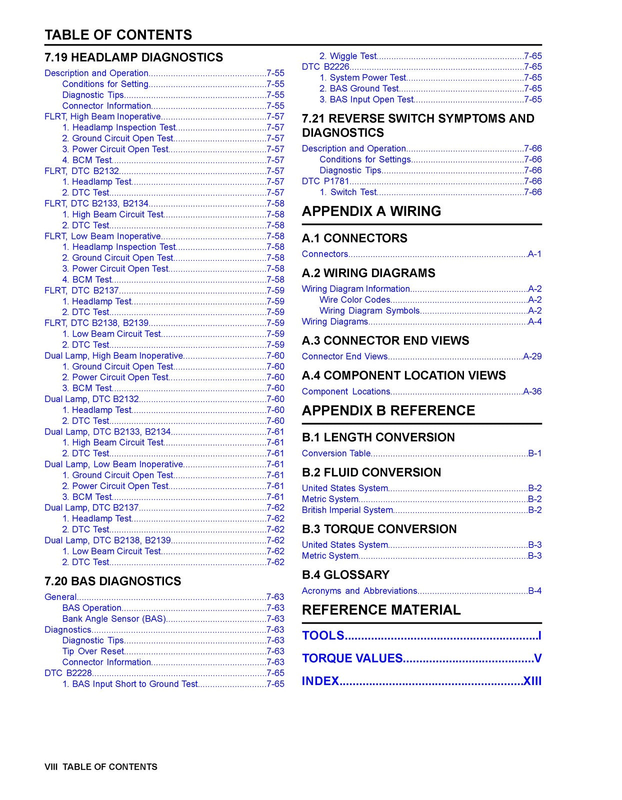 HARLEY DAVIDSON Trike Models Service Manual Supplement 2015, FOLDOUTS