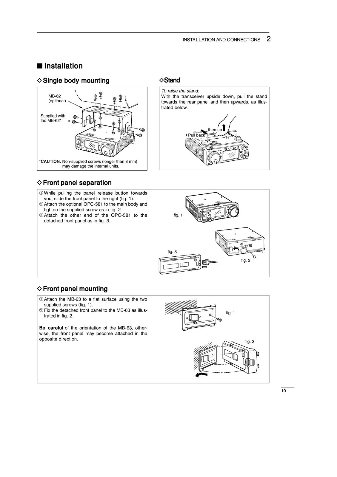 ICOM IC-706MKIIG Transceiver Service & Operators Manual BUNDLE - WIRE BOUND