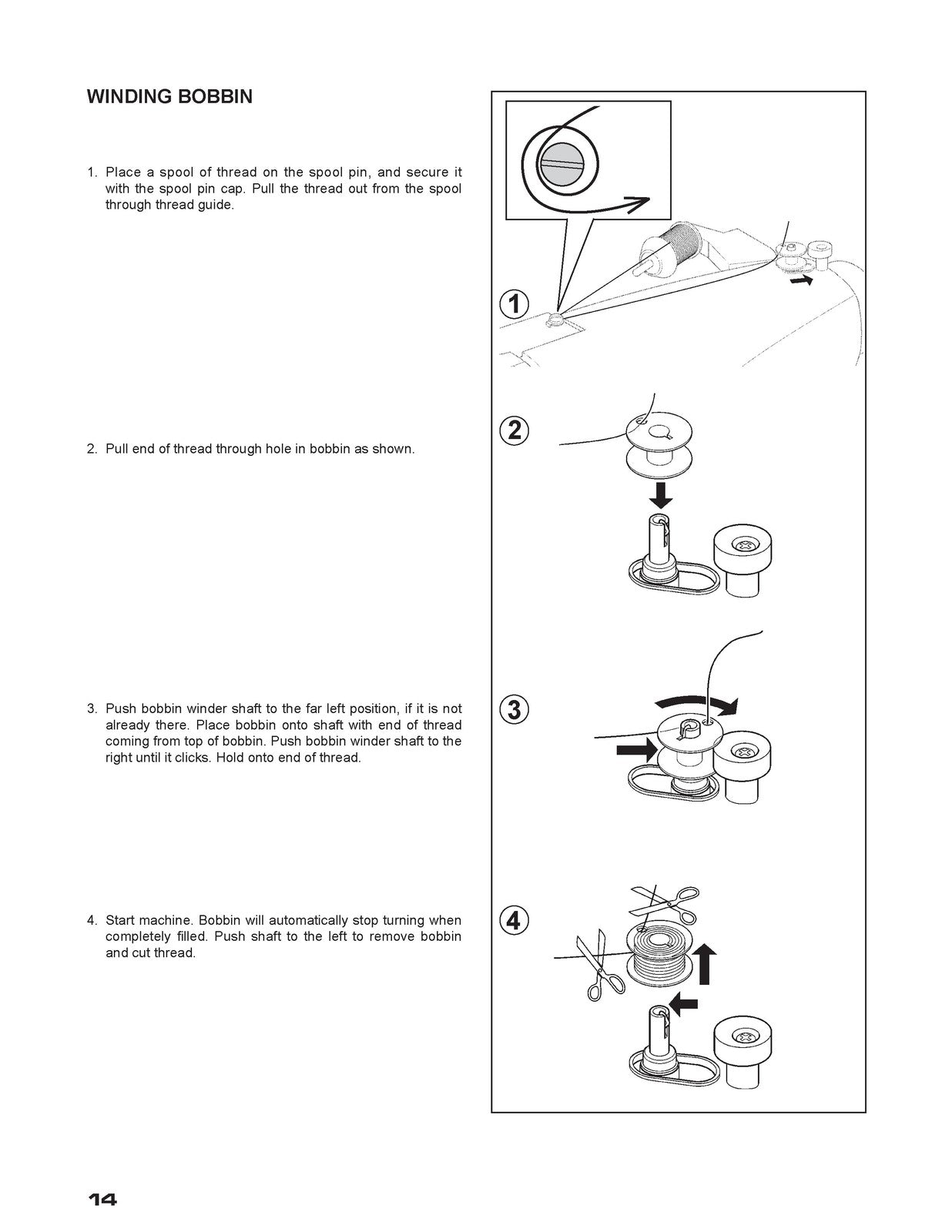 SINGER Futura CE-250 CE-350 Embroidery Machine Instruction Manual - WIRE BOUND