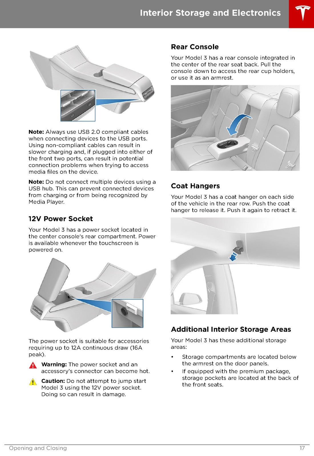 TESLA Model 3 Owners Manual North America 2018 - STEEL WIRE BOUND - TOUGH COVERS