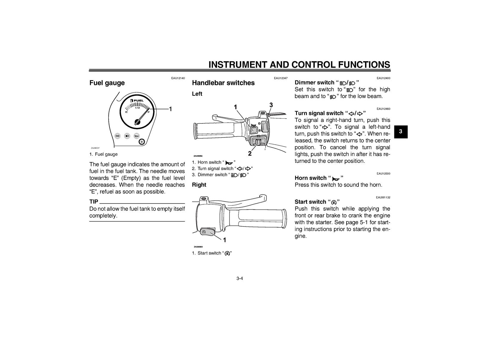 YAMAHA YQ50 YQ50L Owners Manual 2009 - STEEL WIRE BOUND - PROTECTIVE COVERS