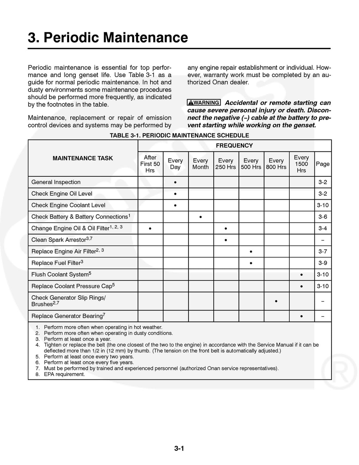 ONAN HDKCC HDKCD Diesel Generator Set Operator Manual 2009 - WIRE BOUND - COVERS