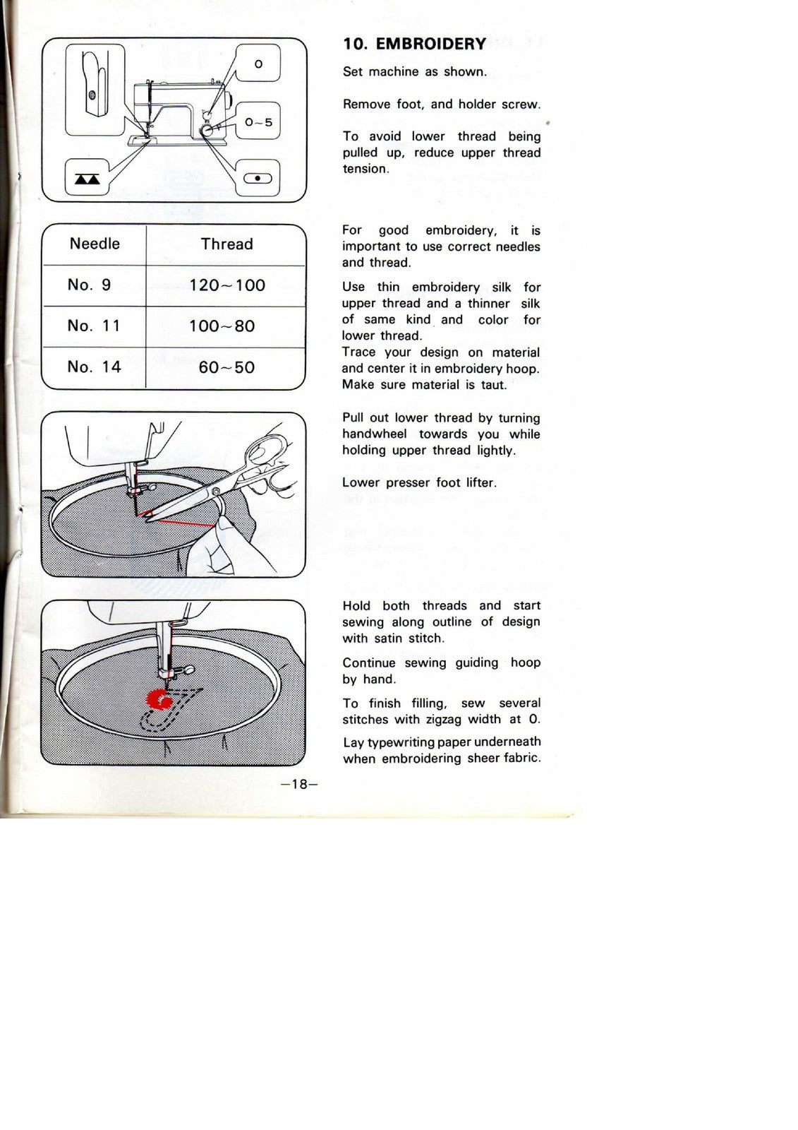 TOYOTA 200 221 222 Sewing Machine Instruction Manual - WIRE BOUND - TOUGH COVERS