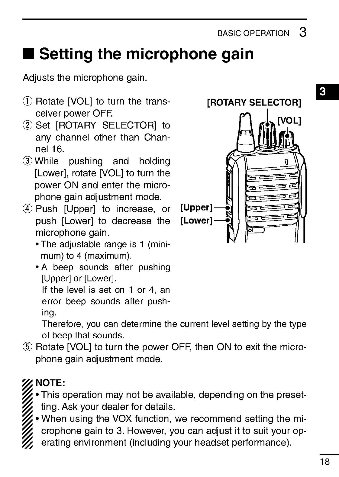 ICOM IC-F3001 3003 3006 3008 4001 4003 4006 4008 Instruction Manual - WIRE BOUND