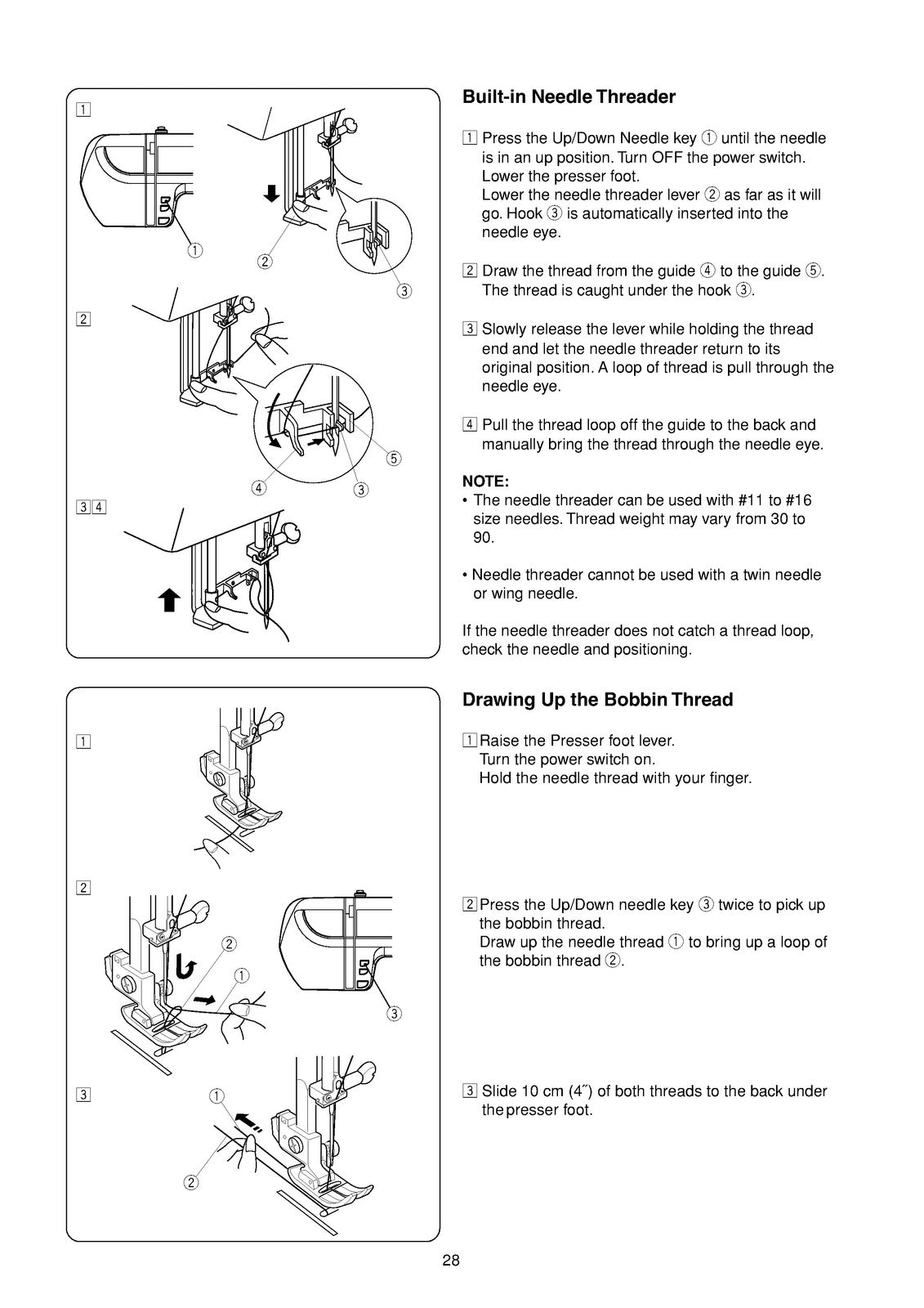 ELNA 5200 Sewing Machine Instruction Manual - STEEL WIRE BOUND - TOUGH COVERS