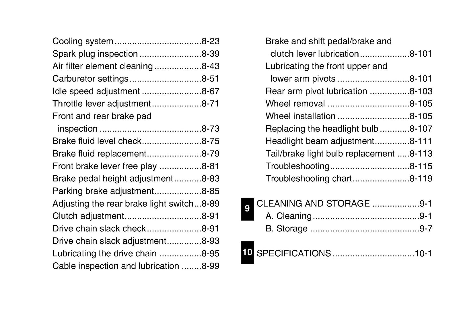 YAMAHA YFZ350 Banshee ATV Owners Manual 2006 - STEEL WIRE BOUND - TOUGH COVERS