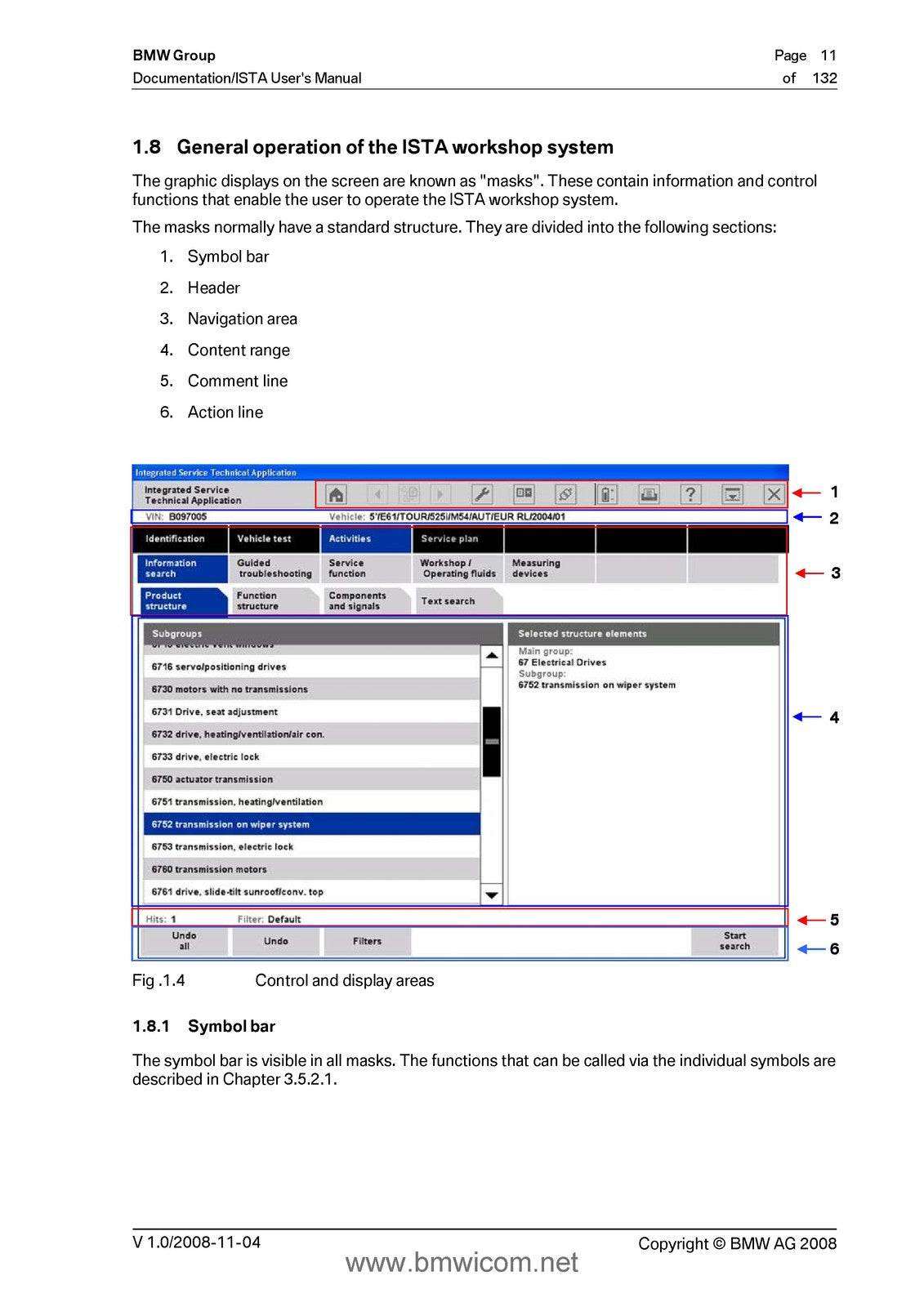BMW ISTA Users Manual Release 2x Technical Documentation And Diagnosis - BOUND