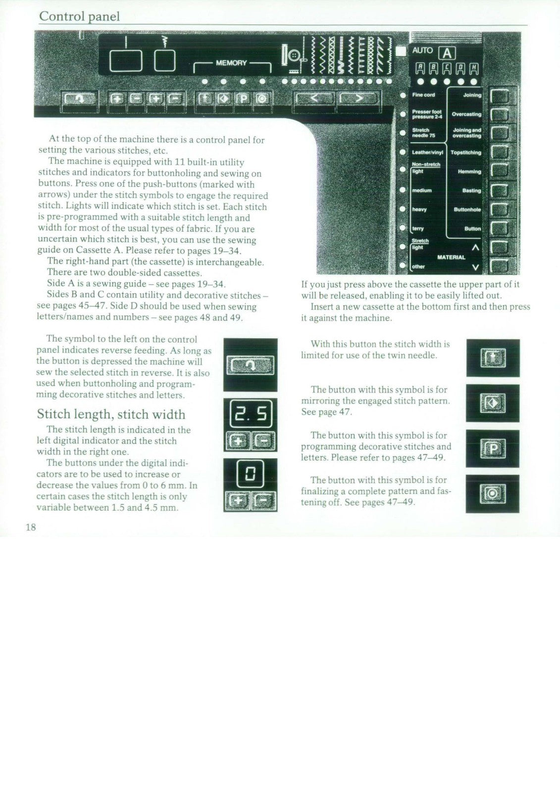 HUSQVARNA Prisma 980 Sewing Machine Instruction Manual - WIRE BOUND - COVERS