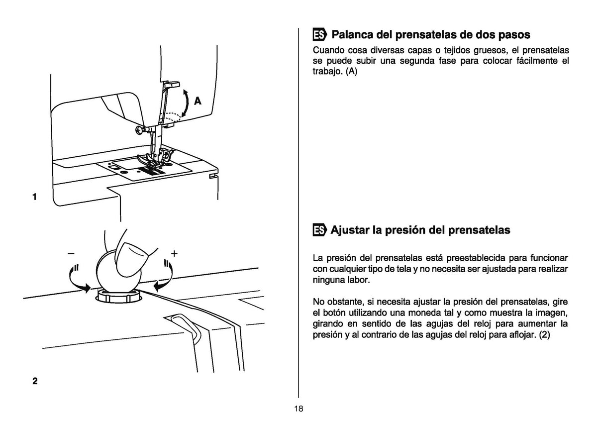 ALFA 474 Sewing Machine Instruction Manual - STEEL WIRE BOUND - TOUGH COVERS