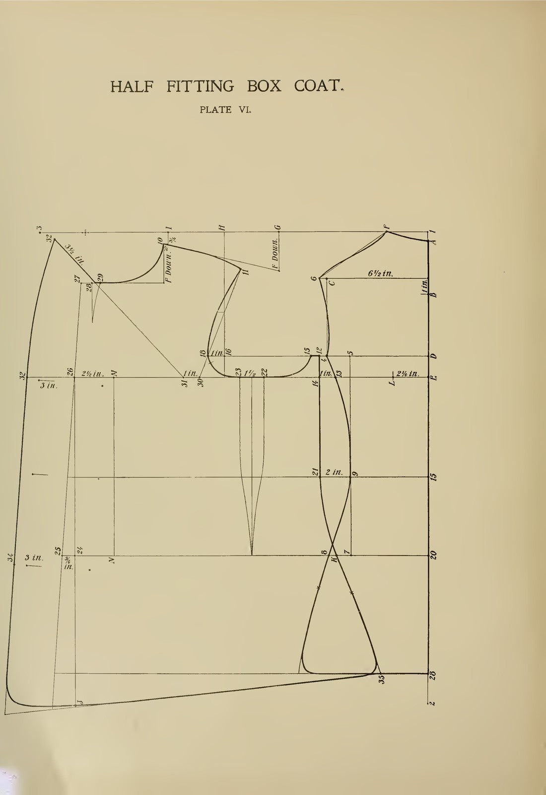 RUDE Modern System Ladies Garments Design Cutting Textbook Manual - WIRE BOUND