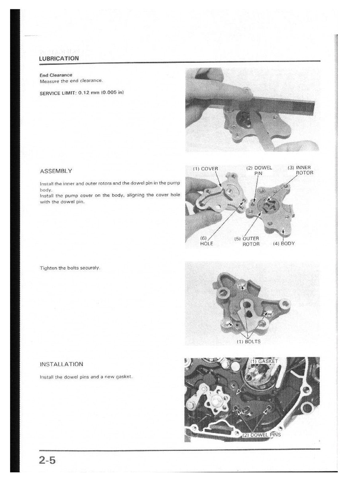 HONDA NX250 AX-1 Service & Operators Manual BUNDLE - WIRE BOUND - TOUGH COVERS