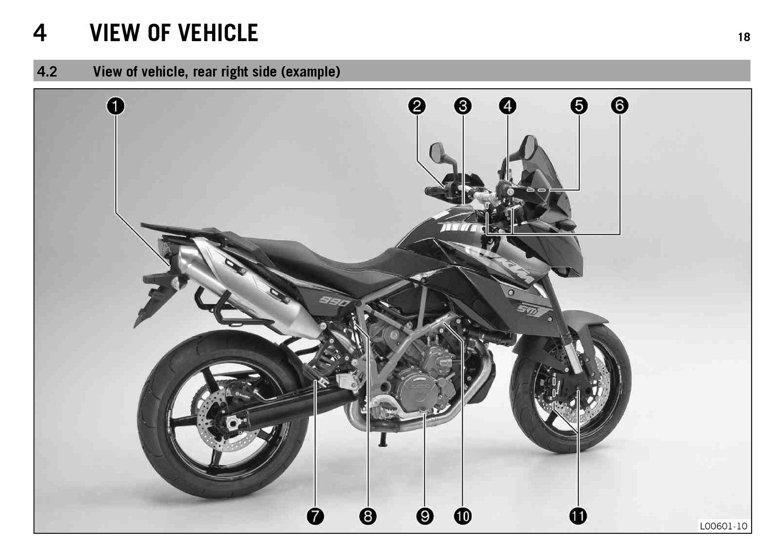 KTM 990 Supermoto T Owners Manual 2013 - STEEL WIRE BOUND - PROTECTIVE COVERS