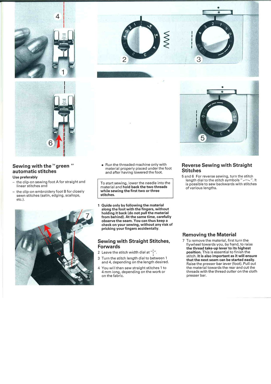 ELNA 500 TX Electronic Sewing Machine Operators Manual BUNDLE - WIRE BOUND