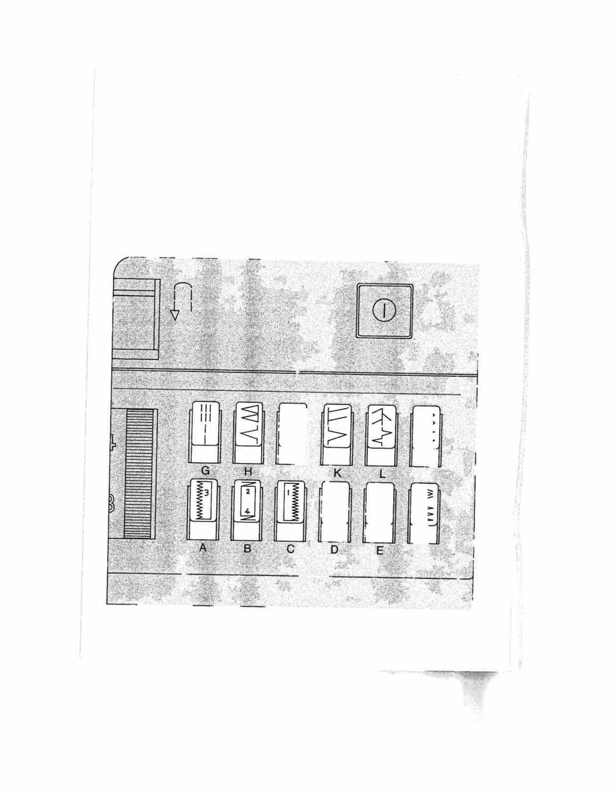 BERNINA 1047 1067 Sewing Machine Instruction Manual - WIRE BOUND - TOUGH COVERS