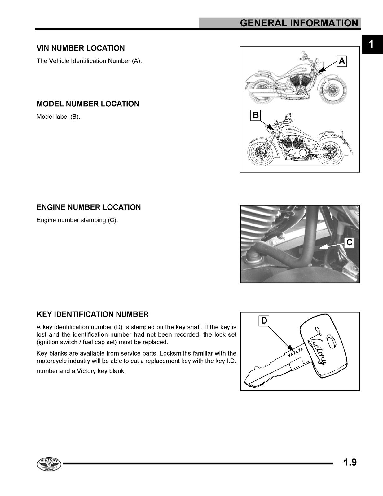 VICTORY Vegas Kingpin Motorcycle Service Manual 2007 - BOUND - COVERS - FOLDOUTS