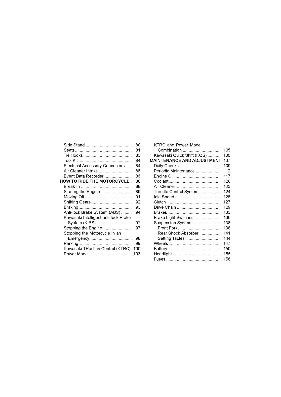 KAWASAKI Ninja ZX-6R Motorcycle Owners Manual 2019 - WIRE BOUND - TOUGH COVERS