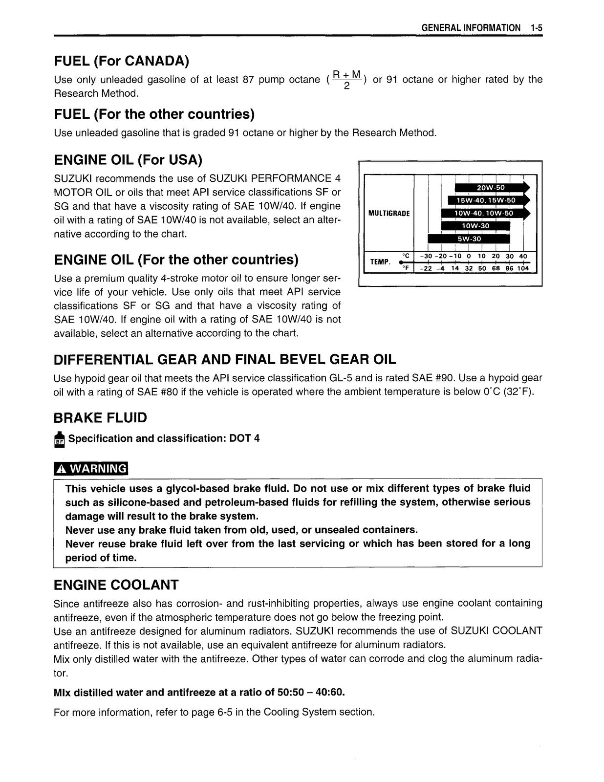 SUZUKI Vinson LT-A500F ATV Service Manual - STEEL WIRE BOUND - PROTECTIVE COVERS