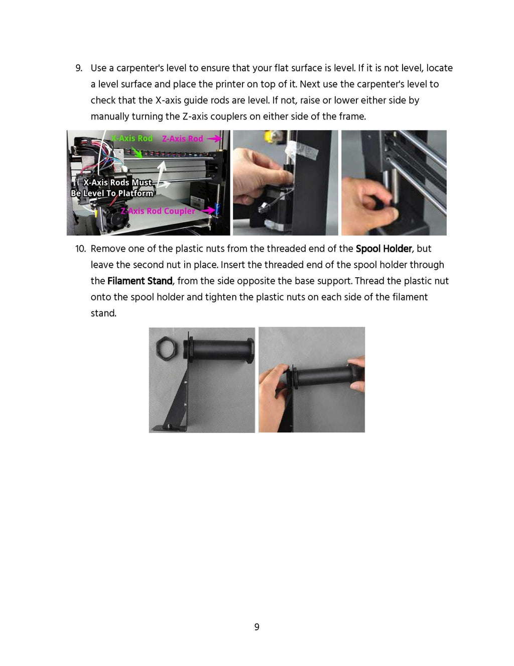MONOPRICE Maker Select 3D Printer 13860 Manual - STEEL WIRE BOUND - TOUGH COVERS
