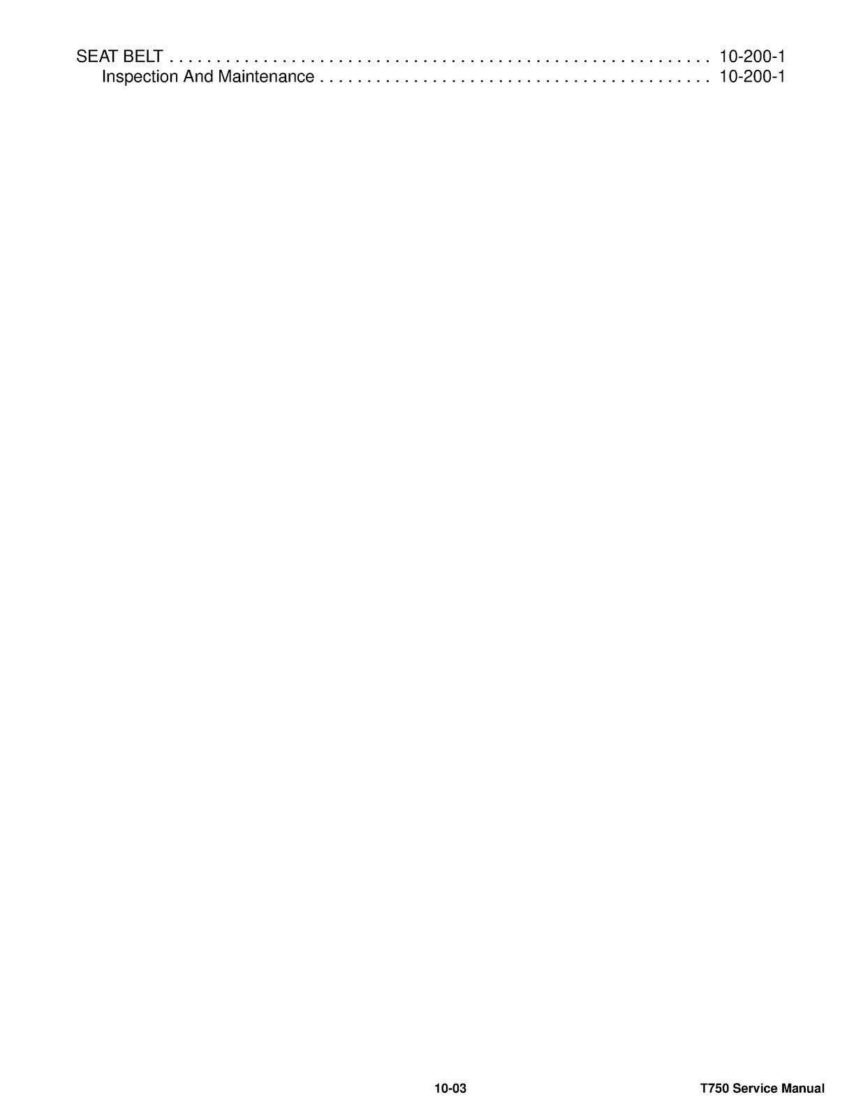 BOBCAT T750 Compact Track Loader Service Repair Manual WIRE BOUND, TOUGH COVERS