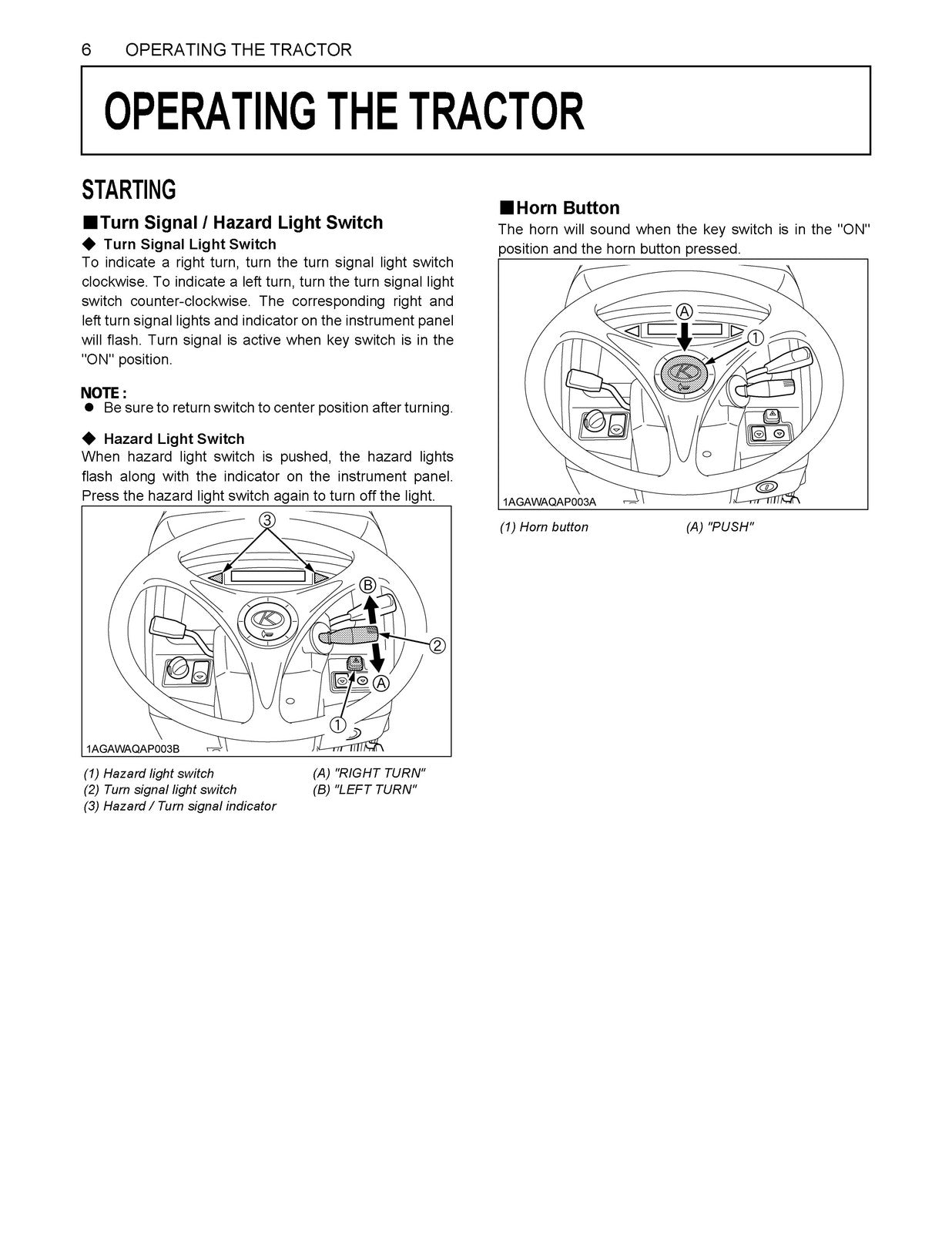 KUBOTA ROPS CAB L3240 L3540 L4240 L5240 L5740 Operators Manual - WIRE BOUND