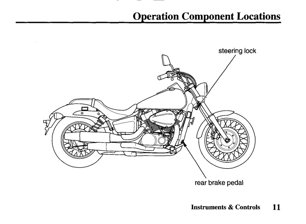 HONDA VT750C2 C2F Shadow Spirit 750 Owners Manual 2008 - WIRE BOUND - COVERS