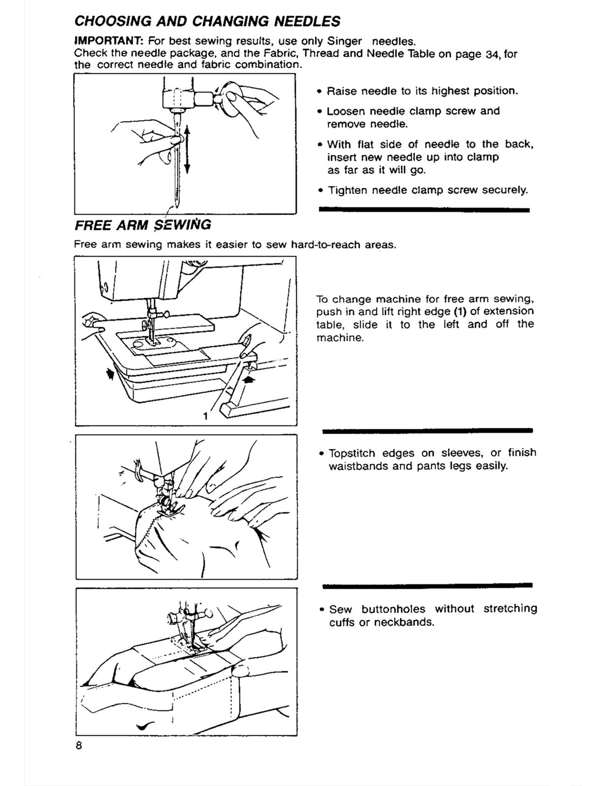 SINGER 9019 Sewing Machine Instruction Manual - STEEL WIRE BOUND - TOUGH COVERS